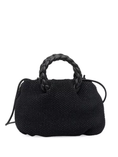 Geantă shopper Hereu țesută negru