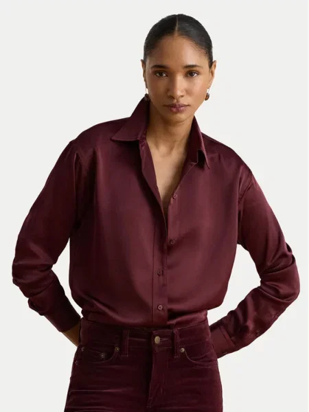LAUREN RALPH LAUREN Srajca Bordo rdeča