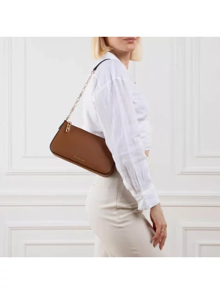 Torebka Michael Michael Kors skórzana brązowa