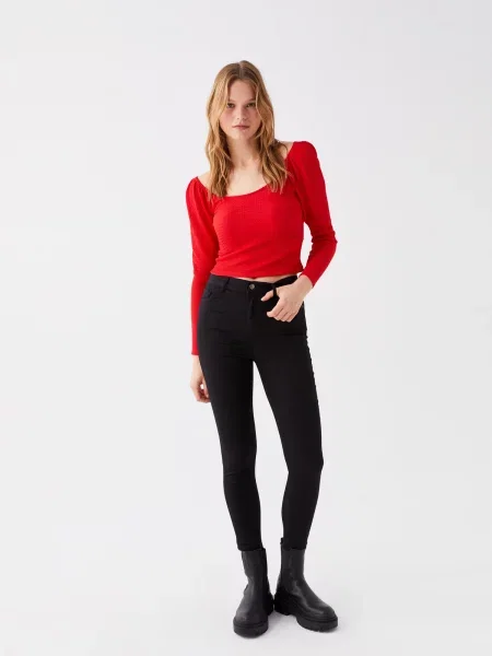 Pantaloni Lc Waikiki negru