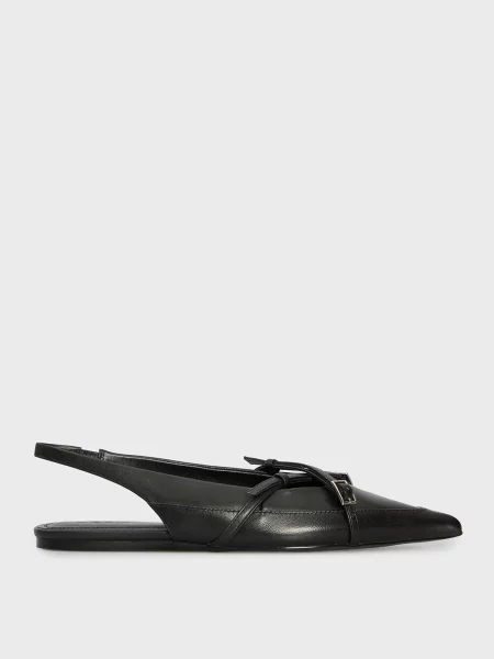 Шкіряні босоніжки Prpy чорні