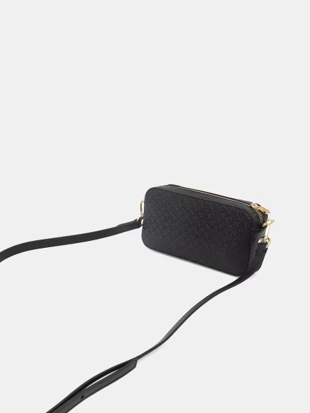 Torba na ramię z odpinanym paskiem Tommy Hilfiger czarna