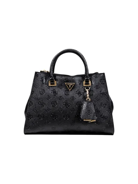 Geantă messenger Guess negru