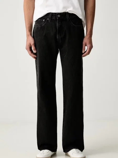 Levi's blugi flared pentru bărbați RELAXED FLARE negru