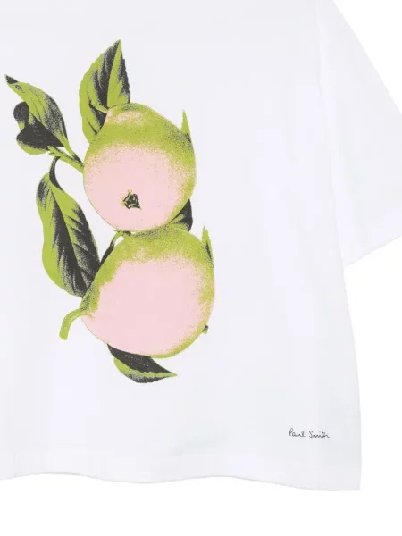 Tricou Paul Smith cu imagine alb