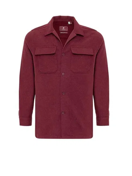 Williot Košile Michelangelo bordó