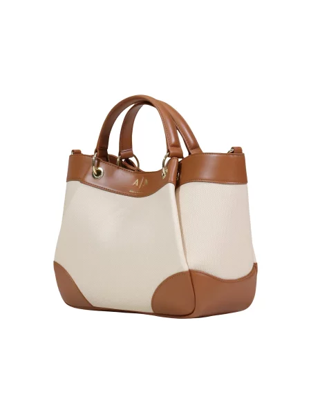 Kabelka Armani Exchange hnědá