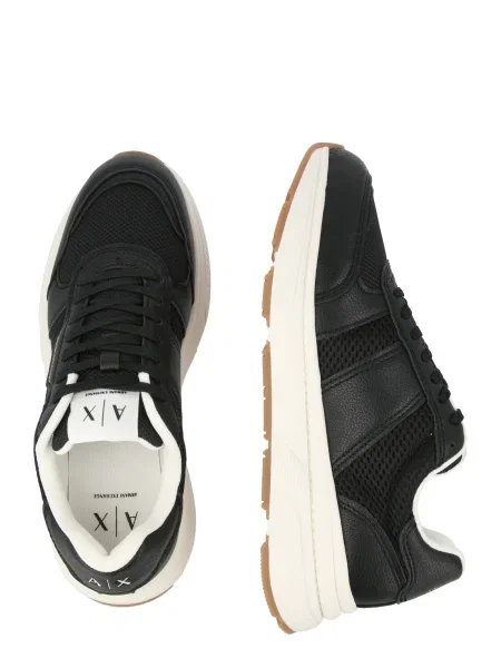 Sneakerși Armani Exchange negru