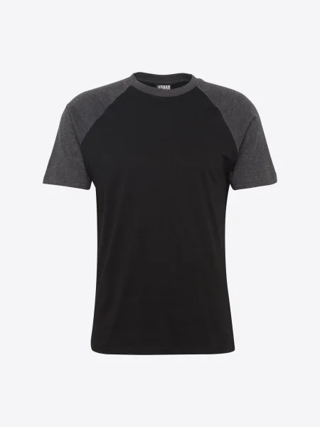 Urban Classics Tricou / gri închis negru