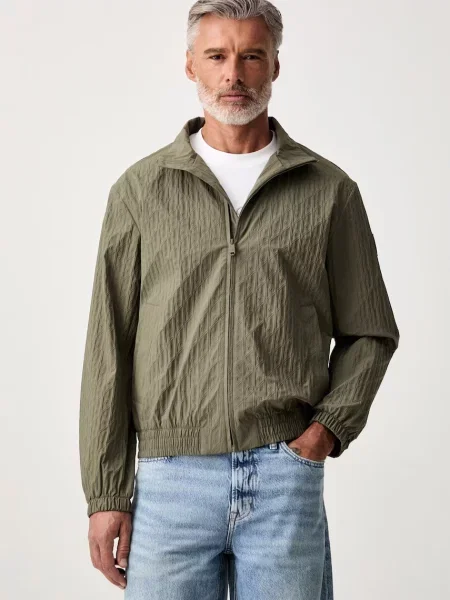 Calvin Klein Jeans jachetă pentru bărbați verde