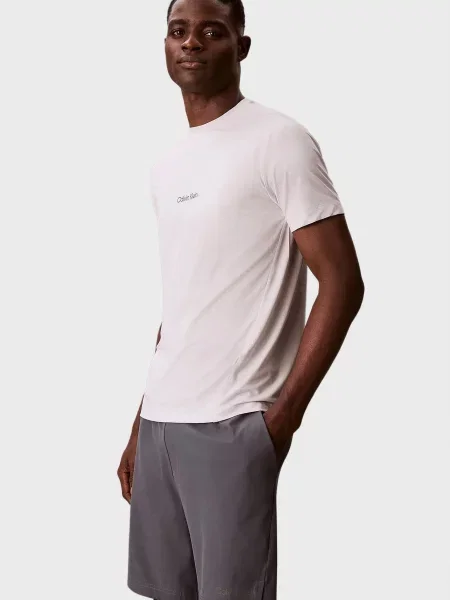 Футболка Calvin Klein с сеткой серая