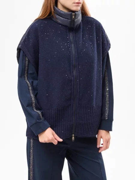 Жилет Panicale Cashmere синій