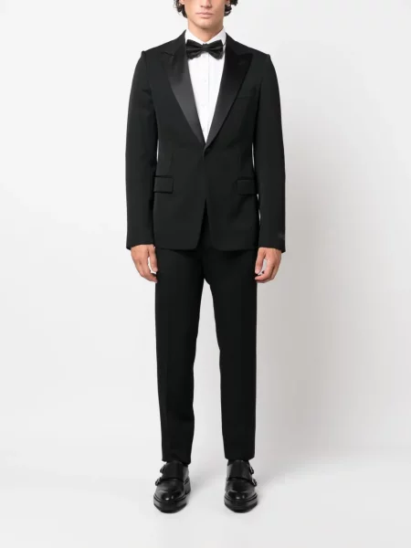 Kelnės Lanvin satino juoda