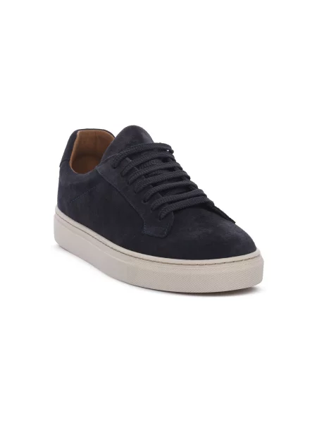 Pantofi Frau din piele de căprioară albastru