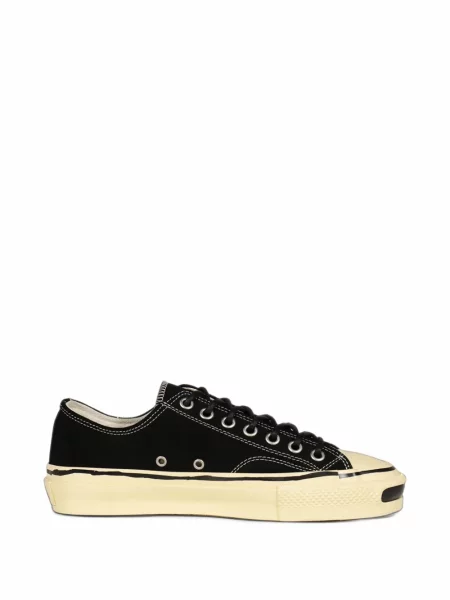 Sneakerși Kamiya din piele de căprioară negru