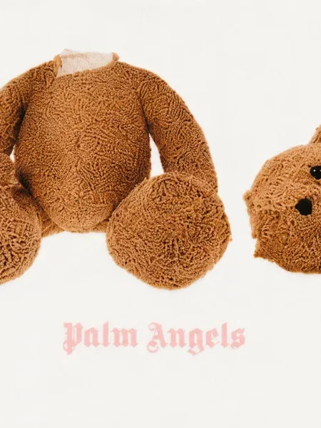Gyerek szvetter Palm Angels fehér