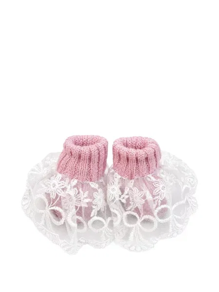 Botki dziecięce Bébé Di Almy różowe