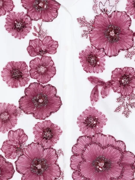 Koszula Antonio Marras w kwiatki biała