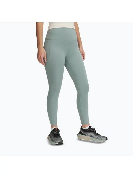 Дамски тренировъчни клинове Under Armour Meridian Ankle Leg Silica Green зелено