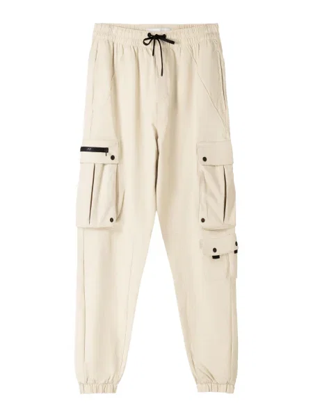 Bershka Cargo hlače pijeska