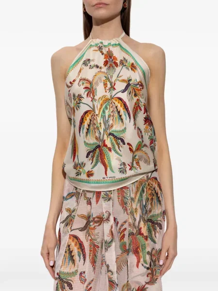 Bluză Etro cu model floral cu imagine