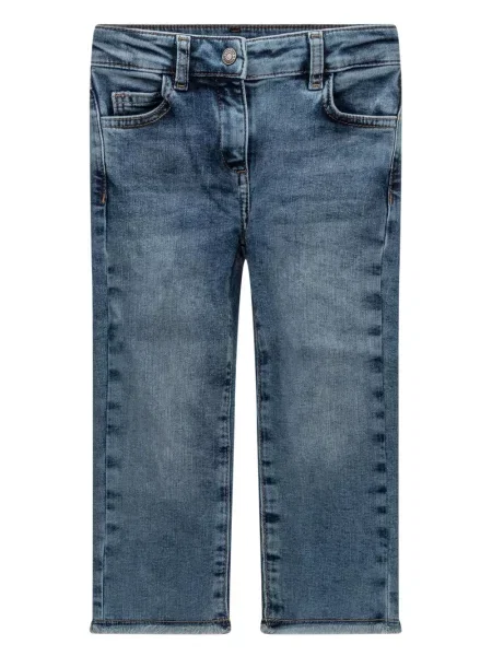 Jeansy dziecięce Twinset niebieskie