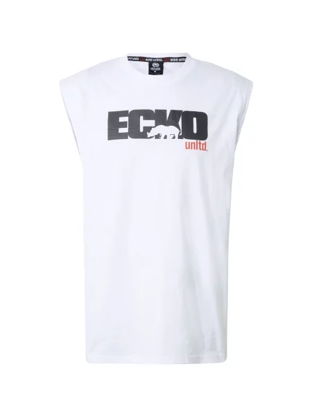 Ecko Unlimited Póló piros / fekete fehér