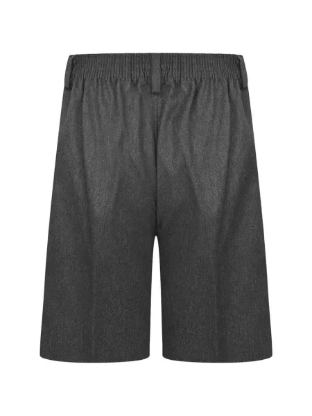 Szorty dziecięce Zeco Schoolwear szare