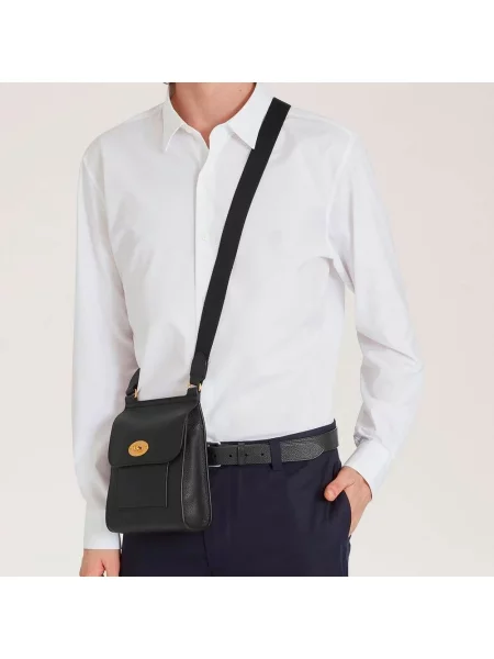 Torba Mulberry skórzana czarna
