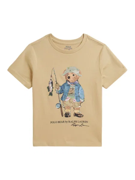 Polo Ralph Lauren T-Shirt μπεζ