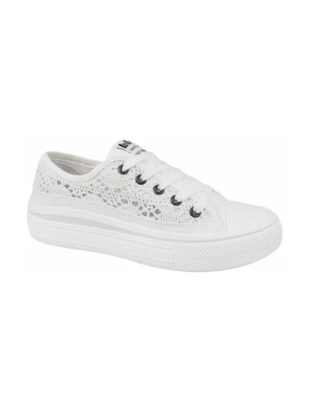 Tenisice Lee Cooper s čipkom bijela