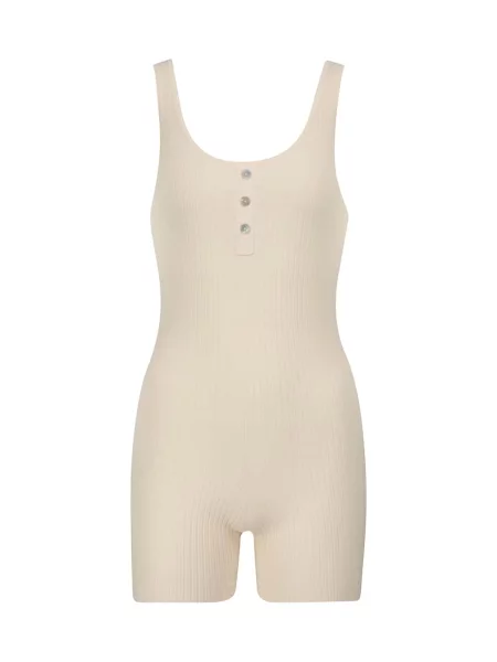 Salopetă Live The Process cu guler henley negru