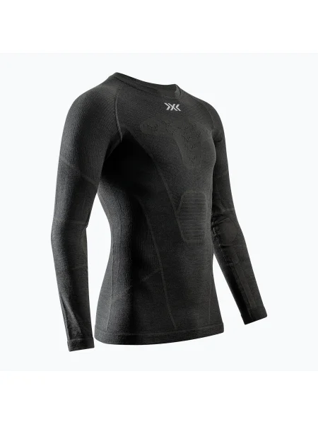 Cămașă termo-activă cu mânecă lungă pentru bărbați X-Bionic Symbio Merino opal negru