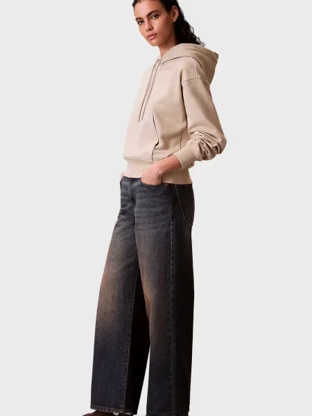 Махрова толстовка Calvin Klein бежева