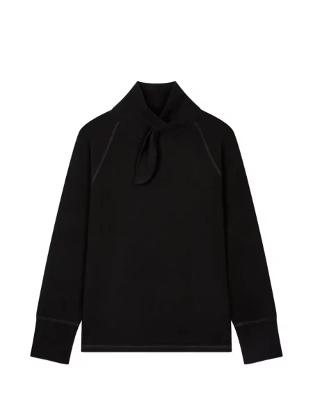 Tricou Tomboy cu legături negru