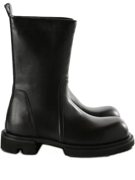 Kožne čizmice Rick Owens crna