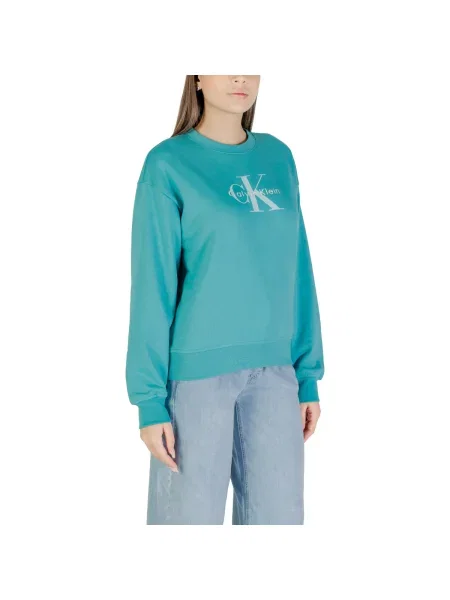 Geacă de blugi Calvin Klein Jeans albastru