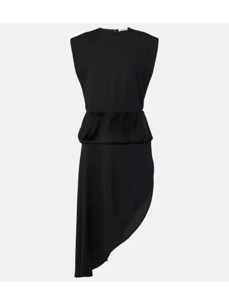 Rochie midi Alaïa până la genunchi de costum negru
