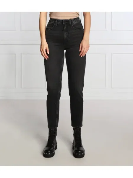 GUESS Blugi | Mom Fit negru
