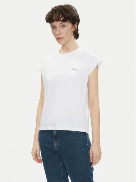 Тениска Pepe Jeans BLOOMA бяло