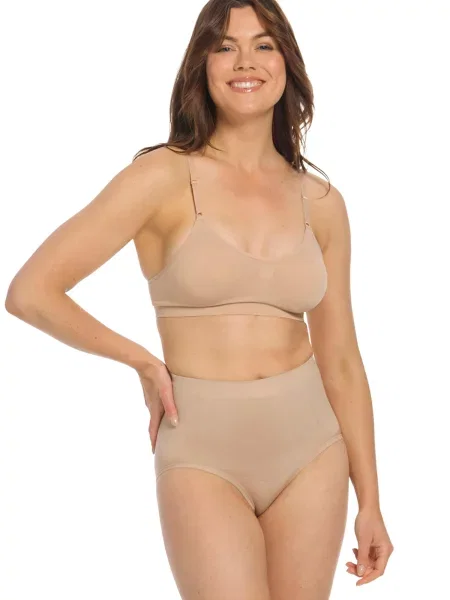 MAGIC Bodyfashion Formujúce nohavice Contour Comfort kapučíno