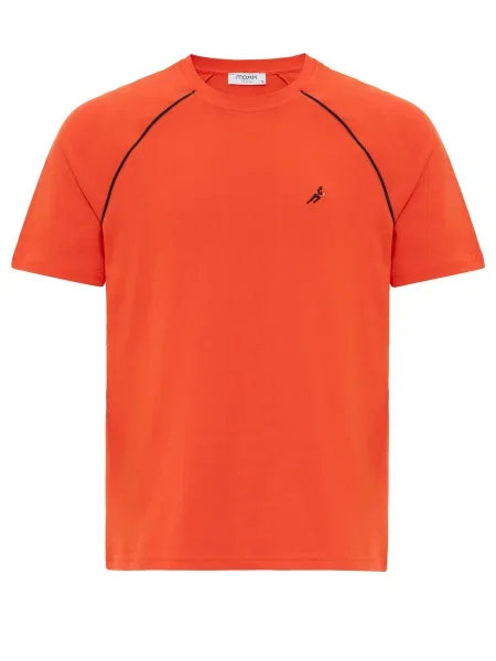 Moxx Paris Tricou roșu orange negru