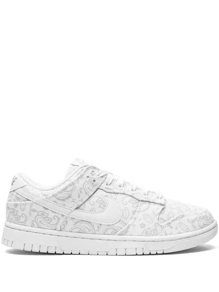 Sneakerși Nike Dunk cu model paisley alb
