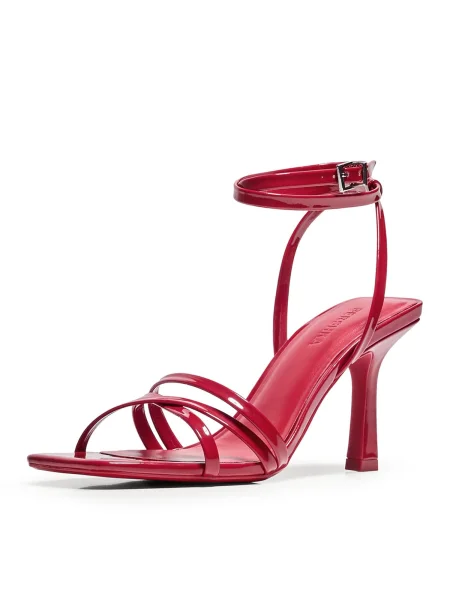 Bershka Sandale cireș roșu