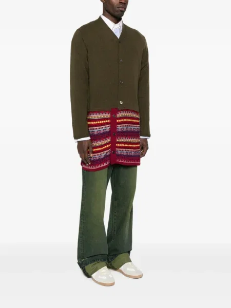 Cardigan Comme Des Garcons Homme Plus verde