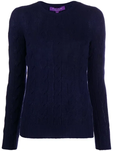 Pulover Ralph Lauren Collection din cașmir albastru