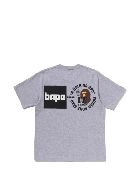 Tricou grafic A Bathing Ape® cu imagine gri