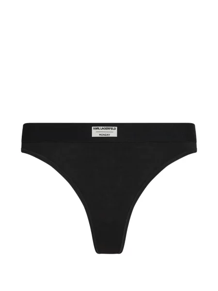 Stringai Karl Lagerfeld su autografu juoda