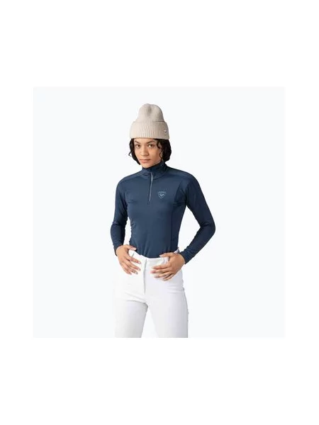 Термокофта Rossignol Classique Zip dark navy темно-синя