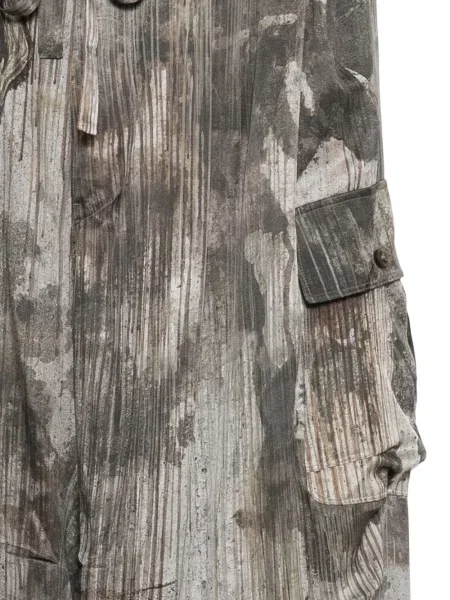Pantaloni Ziggy Chen maro